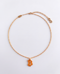 Bitcoin Orange Icon Necklace